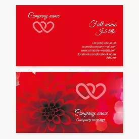 Wedding salon Business Card