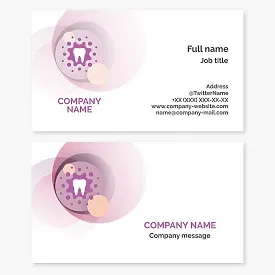 Dental Business Card Template