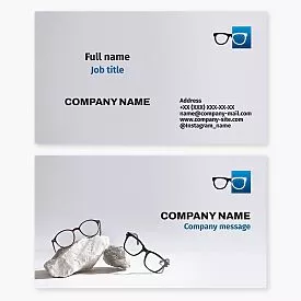 Eyewear | Optometrist Business Card Template