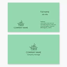 Greenhouse Logo | Business Card Template