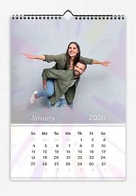 Free wedding calendar template with focus light burst lines on grey background.
