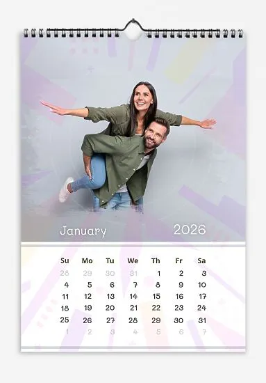 Free wedding calendar template with focus light burst lines on grey background.