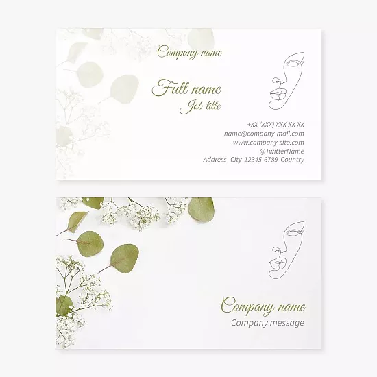 Beauty Business Card