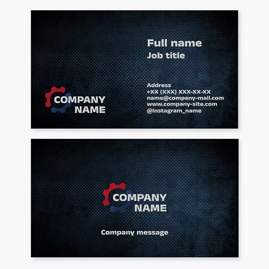 Engineering Business Card Template