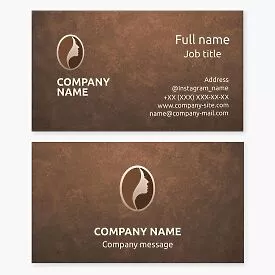 Beauty Salon Business Card Template