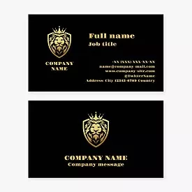 Generic Royale Business Card