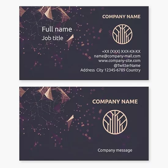 Real Estate Business Card Template