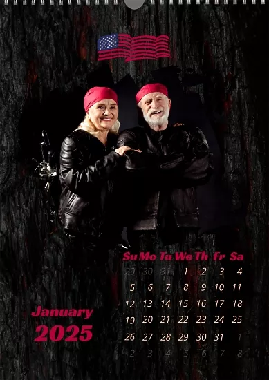 Lovers Calendar Template