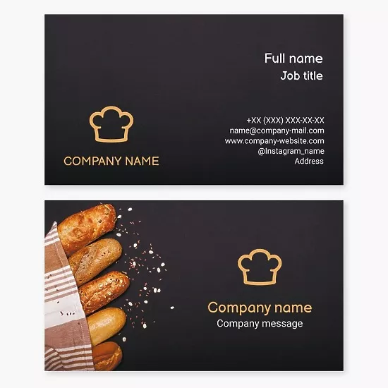 Bakery Business Card