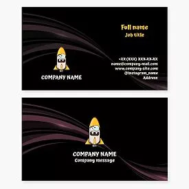 Business card template. Children's modeling and electronics courses. Extracurricular development for children. Technical development for children.