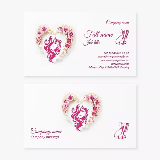 Hair Salon Business Card