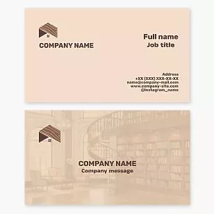 Carpentry/Artisan Business Card Template