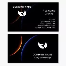 Modern Customizable Business Card Template