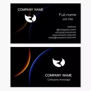 Modern Customizable Business Card Template