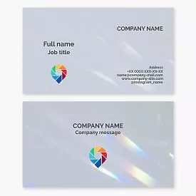 Photography Business Card Template