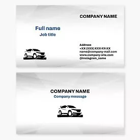 Automotive Business Card Template