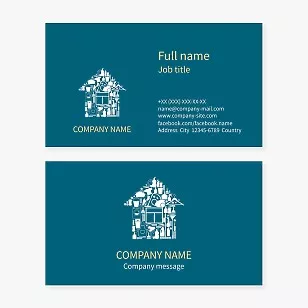 Professional Cleaning Business Cards design