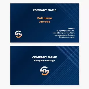 Abstract Lock | Locksmith Business Card Template