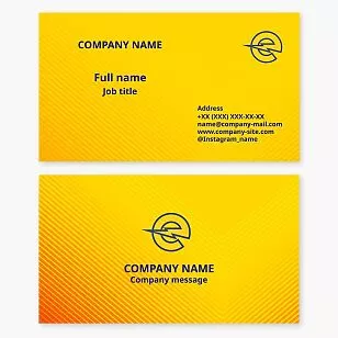 Electrical Logo | Electrician Business Card Template