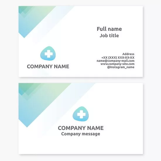 Medical Doctor Business Card Template