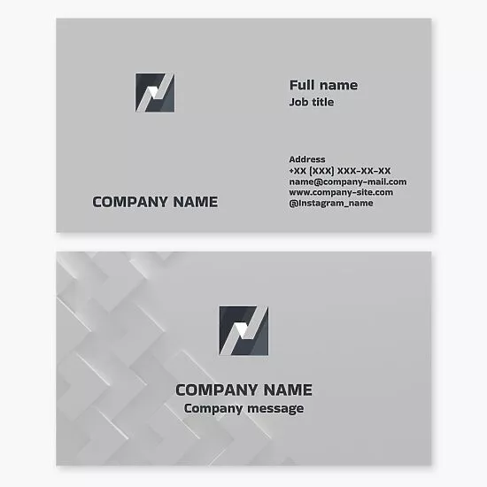 Generic Business Card Template