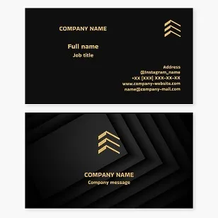 Abstract Design | Real Estate | Architect | Business Card Template.