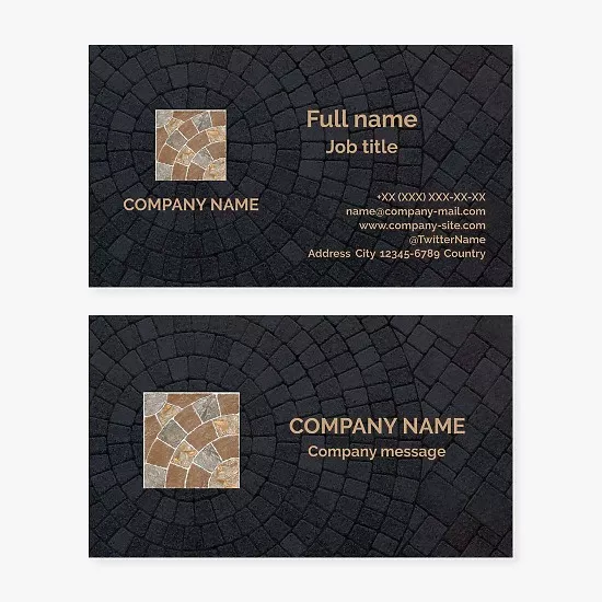 Tile Business Card Desing