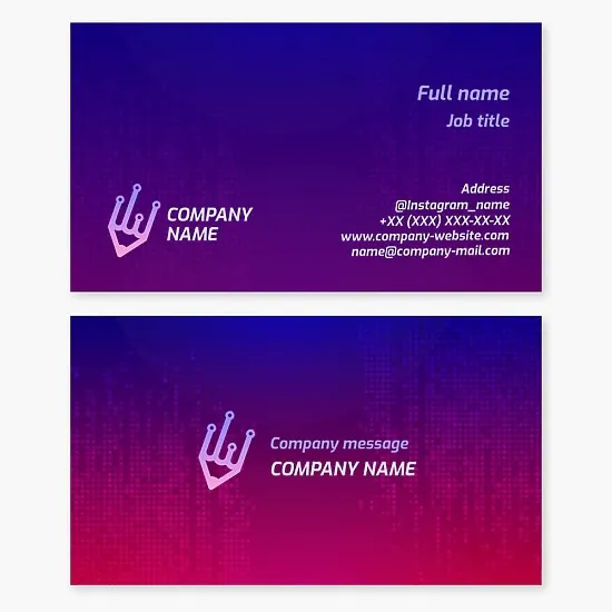 Pencil Tech | Electronic Gadgets & Equipment | Tech Business Card Template