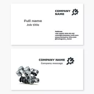 Automotive Mechanic | Auto Repair | Business Card Template