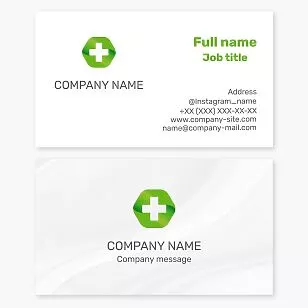 Healthcare Medical Business Card Template