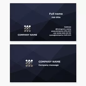 Generic Business Card Template