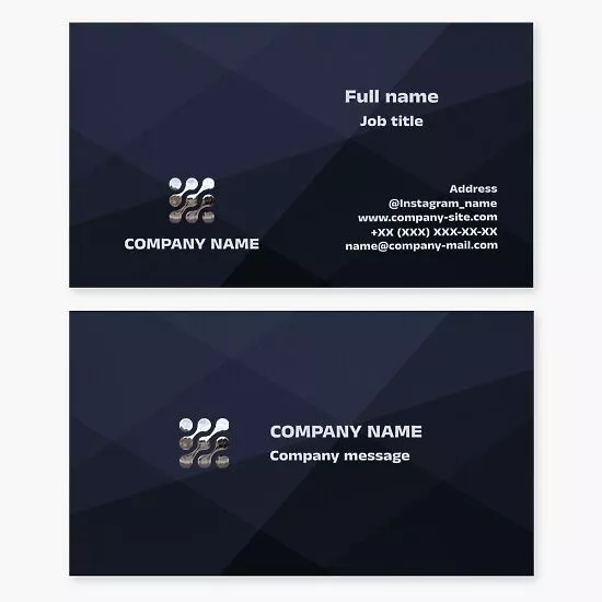 Generic Business Card Template