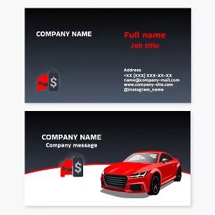 Auto Sales | Dealership | Business Card Template