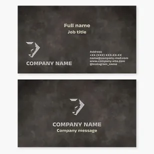 Business card template. Wolf. Strength, power, determination, leadership, speed, pack.