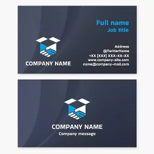 Delivery Agreement Business Card Template