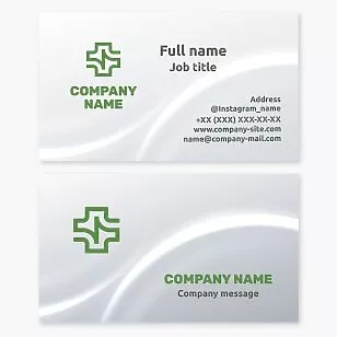 Medical Healthcare Business Card Template