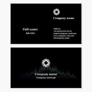 Piano Key Logo | Music Business Card Template