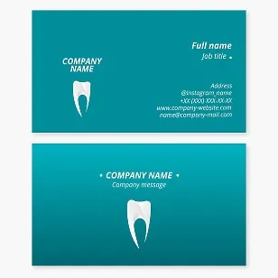 Dentist Business Card Template