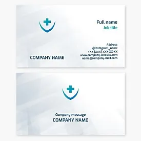 Medical Healthcare Business Card Template