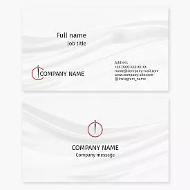 Needle Logo | Sewing Business Card Template