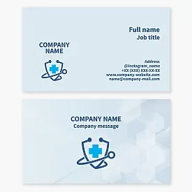 Medical Doctor Business Card Template