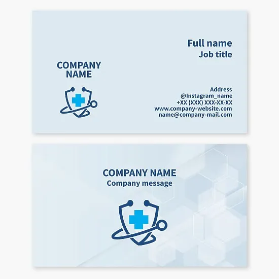 Medical Doctor Business Card Template