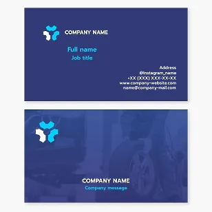 Automotive Mechanic Business Card Template