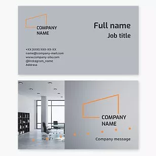 Interior Designer/Office Supplies Business Card