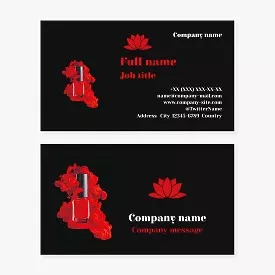 Nail Salon Business Card