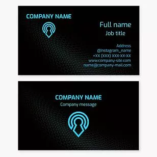 Professional Generic Business Card Template