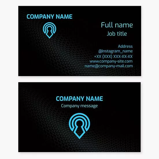 Professional Generic Business Card Template