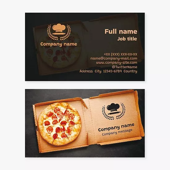 Pizza Business Card