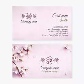 Flower Business Card