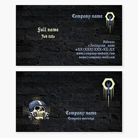 Automotive Repair Mechanic Business Card Template